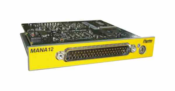 MANA 12 analogue voltage input module for MDR flight test recorder.