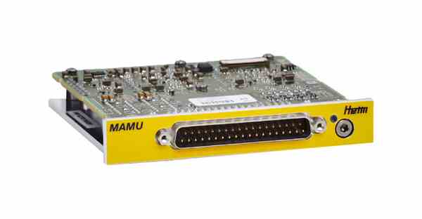 The MAMU module supports 2 dual –redundant MIL-STD-1553B input channels, 2 PCM input channels and 8 ARINC 429 input channels