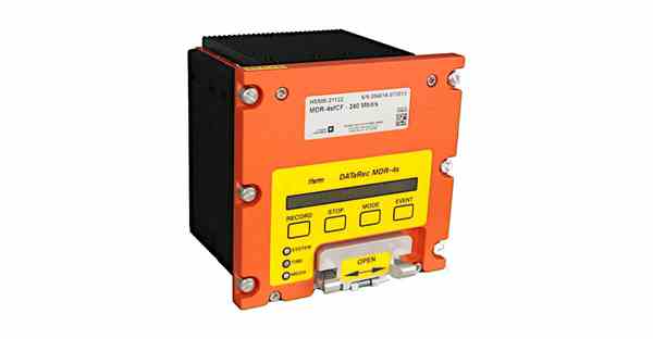 MDR4sfCF Cockpit Mount Flight Test Data Recorder