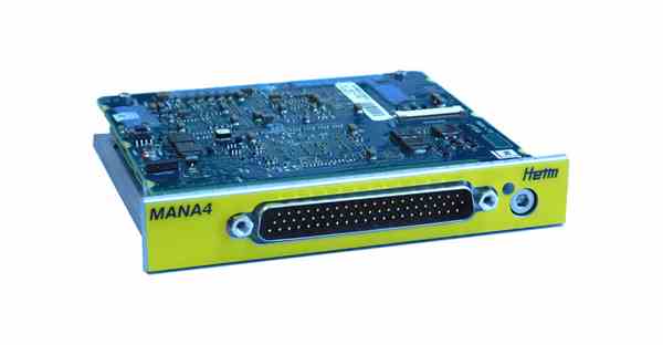 MANA 4 analogue voltage input module for MDR flight test recorder.