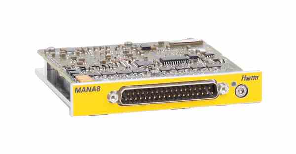 MANA 8 analogue voltage input module for MDR flight test recorder.